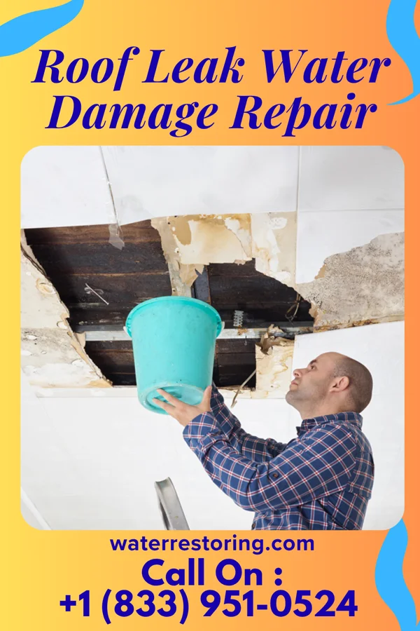 Roof Leak Water Damage Repair in Mission, WI
